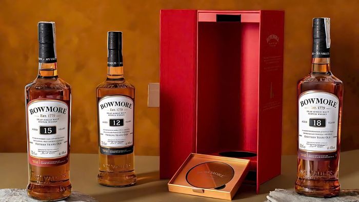 Quà Tết Rượu Bowmore - Biểu tượng của sự sang trọng và tinh tế.