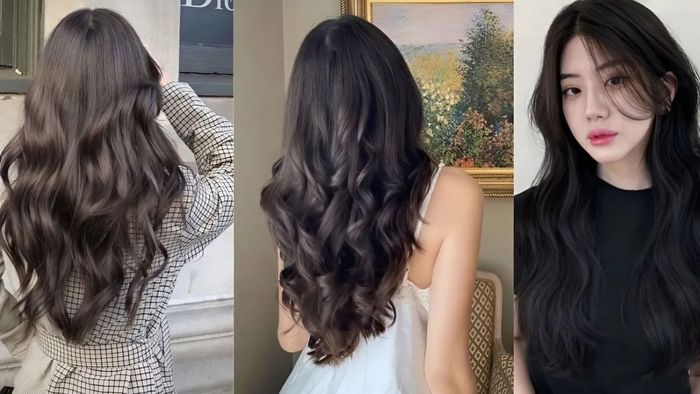 Tóc xoăn đuôi kiểu chiếc lá