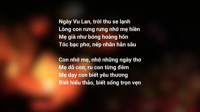 Bài thơ Vu Lan hoa hồng đỏ của Trần Trung Đạo - những tác phẩm thơ Vu Lan báo hiếu đặc sắc
