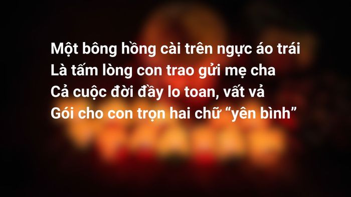 Bài thơ số 2 - thơ Vu Lan báo hiếu đặc sắc
