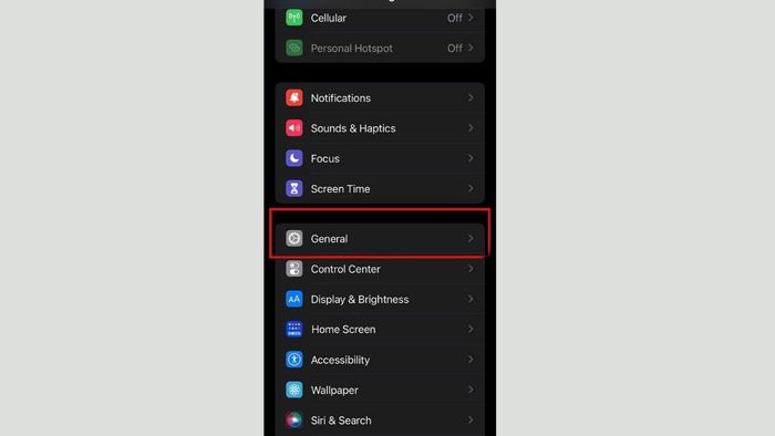 Cách xử lý sự cố dung lượng iPhone nhanh hết pin bước 2