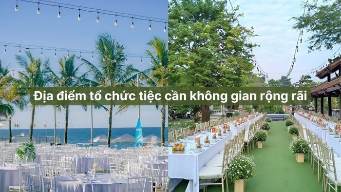 Cần nêu rõ ràng và chi tiết địa điểm tổ chức bữa tiệc để mọi người dễ dàng tham gia