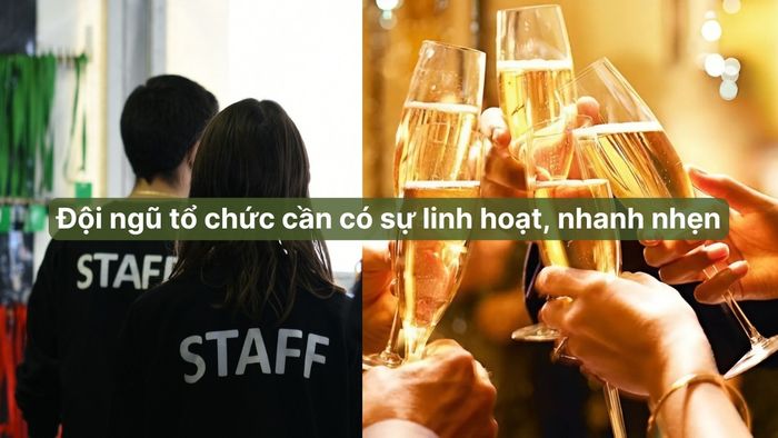 Nhân sự là yếu tố quan trọng cần lưu ý khi lên kế hoạch tổ chức tiệc tất niên cho công ty