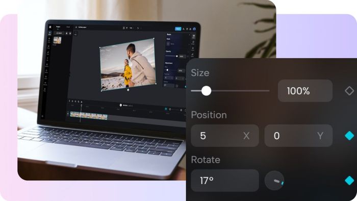 Những ứng dụng cụ thể của Keyframe trong quá trình chỉnh sửa video bằng CapCut