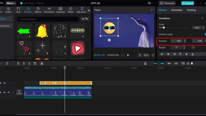 6 dạng Keyframe cần nắm vững khi sử dụng CapCut PC