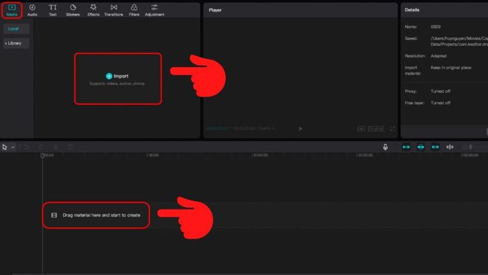 Hướng dẫn từng bước cụ thể để thiết lập Keyframe trong CapCut phiên bản máy tính