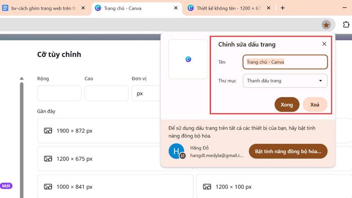Hướng dẫn nâng cao về thao tác ghim website trên Chrome phần 4