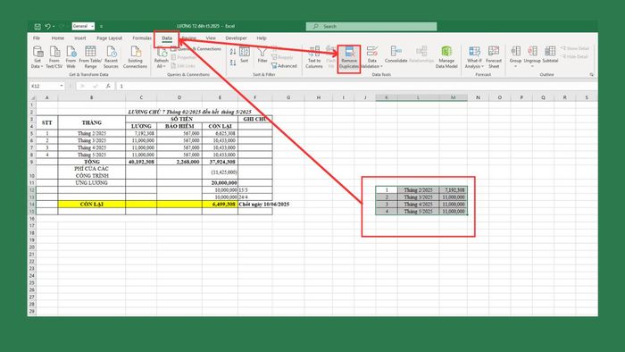 Phương pháp xây dựng ô tìm kiếm Excel tích hợp công thức toán - Phần 2