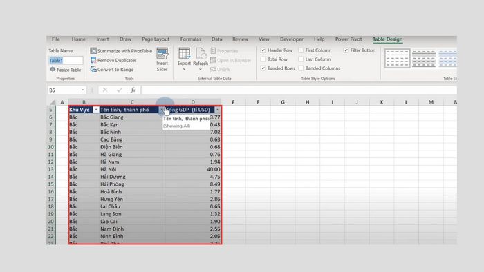 Phương pháp xây dựng công cụ tìm kiếm trong Excel sử dụng Filter - Phần 6