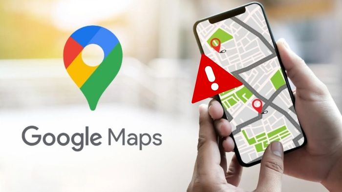 Nhận biết khi Google Map gặp sự cố định vị