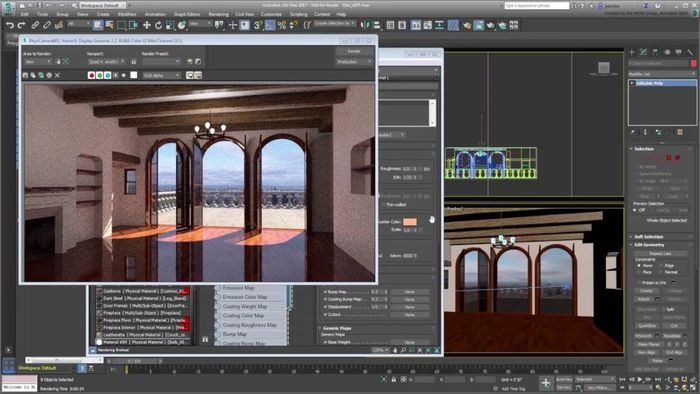Phân tích khác biệt chính giữa SketchUp và 3Ds Max phần 3