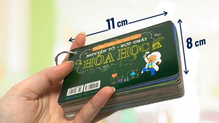 Học thuộc bảng nguyên tử khối với phương pháp Flashcard