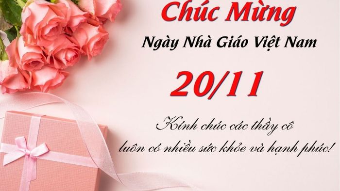 Những bức ảnh đẹp mừng ngày 20 tháng 11