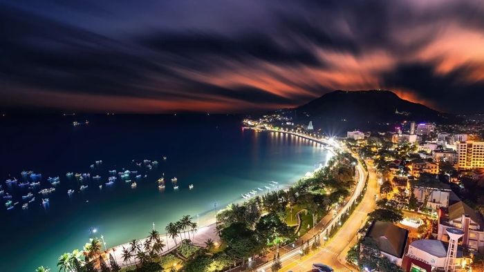 Vẻ đẹp Vũng Tàu về đêm