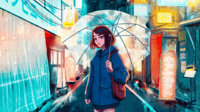 Ảnh động Anime mang sắc thái buồn bã