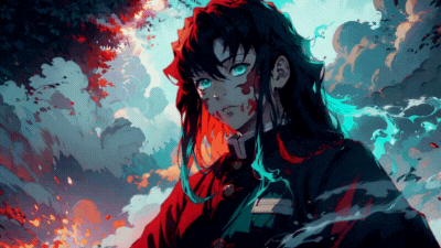 Ảnh động Anime với vẻ buồn sâu lắng