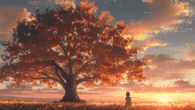 Ảnh động Anime với cảnh quan lôi cuốn