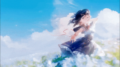 Cảnh sắc Anime đẹp mắt trong ảnh động