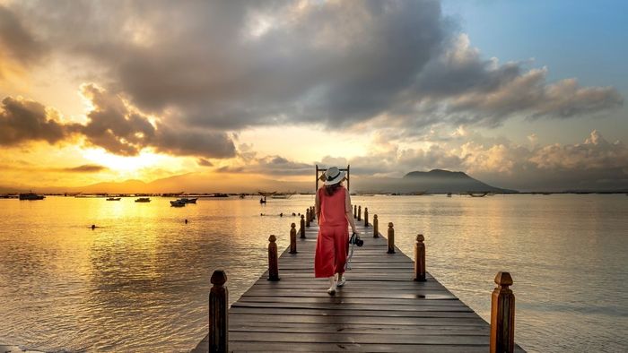 Những hình ảnh bình minh đẹp trên biển