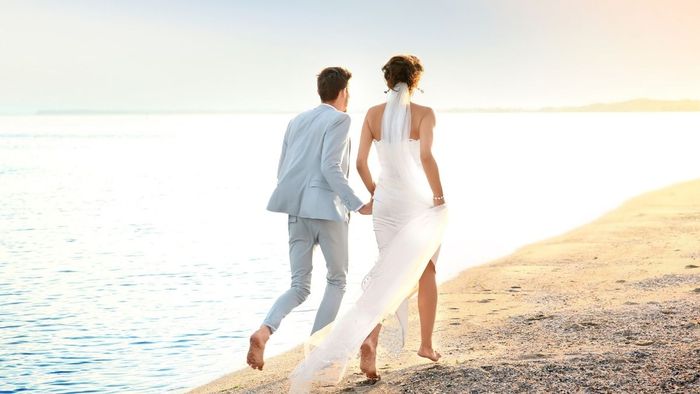 Bộ ảnh cưới hoàn hảo ở bãi biển