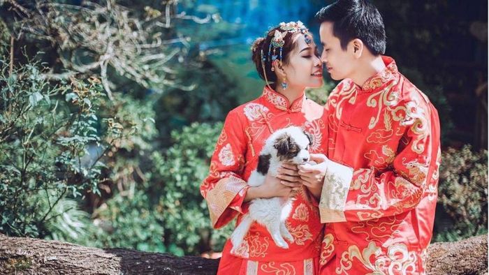 Ảnh cưới phong cách Trung Quốc độc đáo