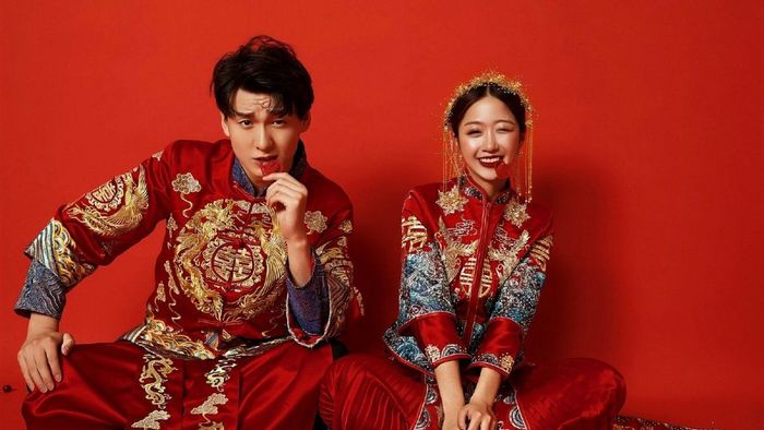 Ảnh cưới Trung Hoa độc nhất