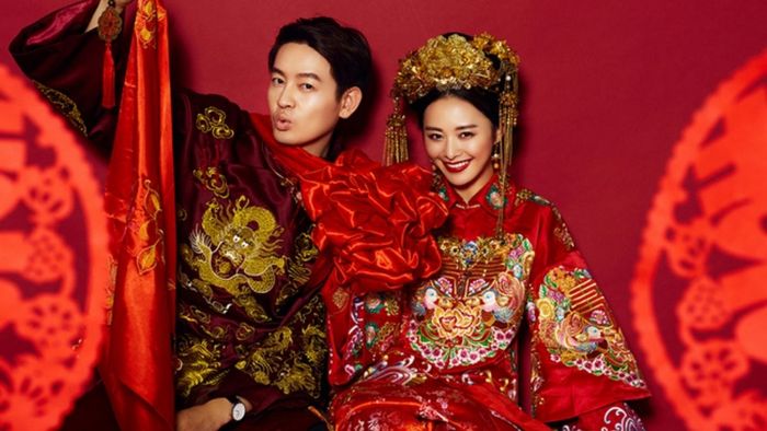 Ảnh cưới với phong cách Trung Hoa độc đáo