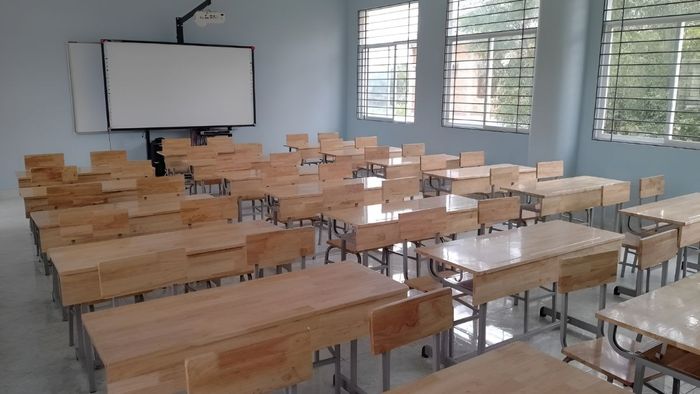 Hình ảnh lớp học trung học cơ sở