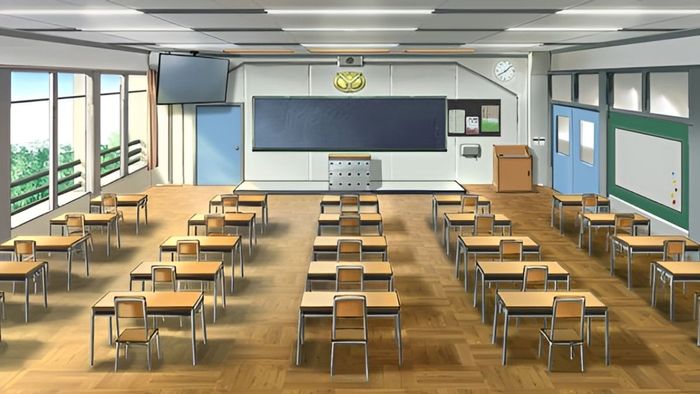 Hình ảnh lớp học Anime ấn tượng