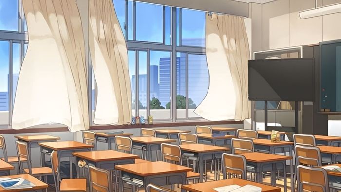 Hình ảnh lớp học Anime sống động và đầy màu sắc