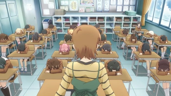 Những bức ảnh lớp học Anime đẹp và ấn tượng