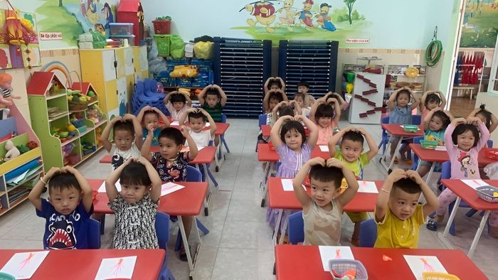 Lớp học đầy ắp tình yêu thương và niềm vui của học sinh