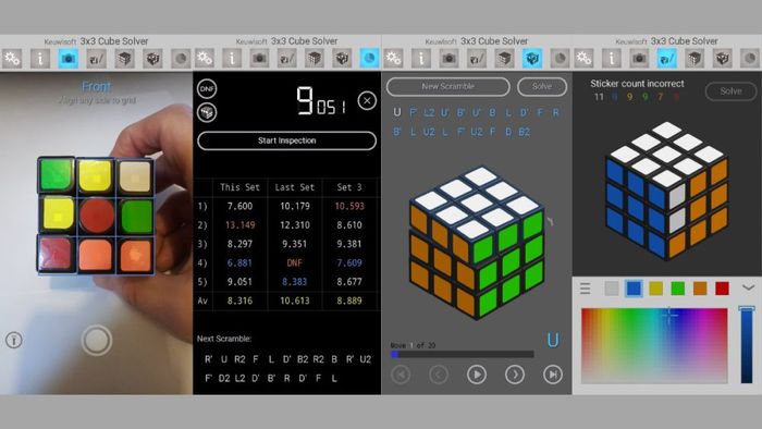 ứng dụng giải Rubik 3x3 miễn phí