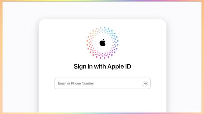 Bước 1 trong quy trình khôi phục ảnh đã xóa trên iPhone bằng iCloud