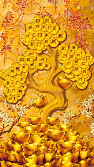 Hình nền điện thoại mang may mắn cho người mệnh Kim, thu hút tài lộc