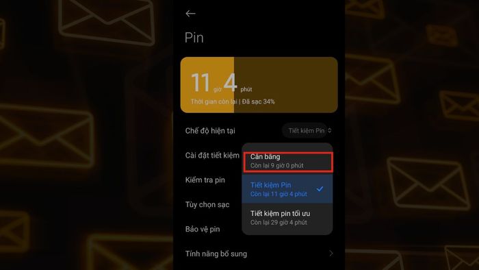 Hướng dẫn tắt chế độ tiết kiệm pin để khắc phục tình trạng màn hình điện thoại chuyển sang trắng đen - bước 3