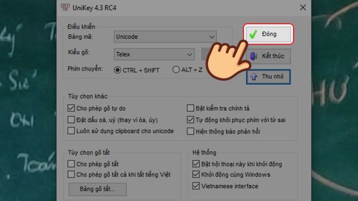 Hướng dẫn cài đặt bàn phím có dấu tiếng Việt trên máy tính, bước 3