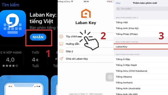 Hướng dẫn sử dụng ứng dụng Laban Key để cài đặt bàn phím tiếng Việt có dấu trên hệ điều hành iOS