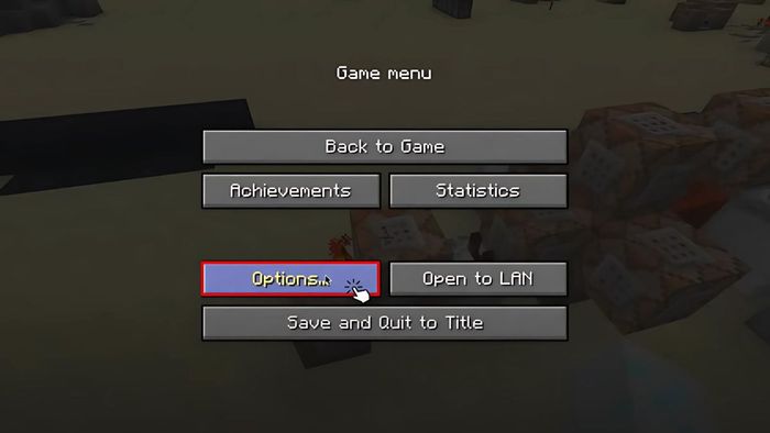 Hướng dẫn tùy chỉnh các phím tắt trong game Minecraft bước 1