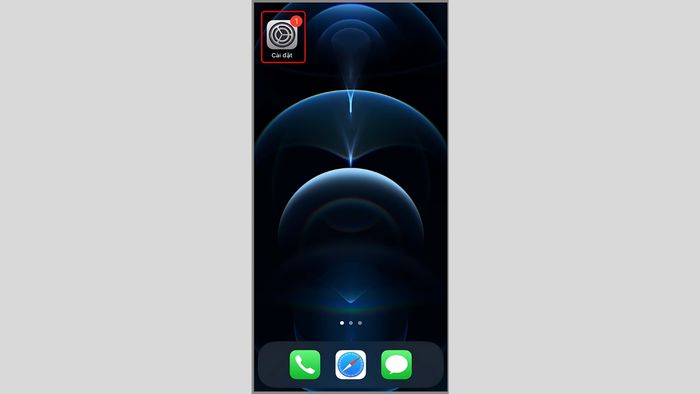 Hướng dẫn tăng độ nhạy cảm ứng cho iPhone 11 và các phiên bản mới - Bước 1