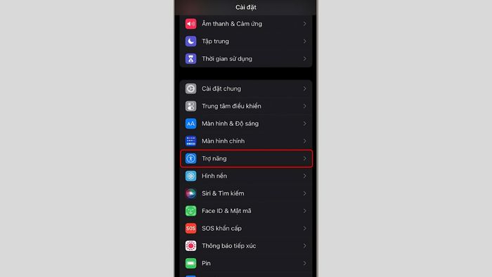 Hướng dẫn nâng cao độ nhạy cảm ứng cho iPhone 11 và các phiên bản mới - Bước 2