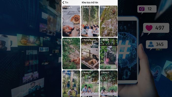 Hướng dẫn bật lại tin story trên Messenger bằng điện thoại – bước 3