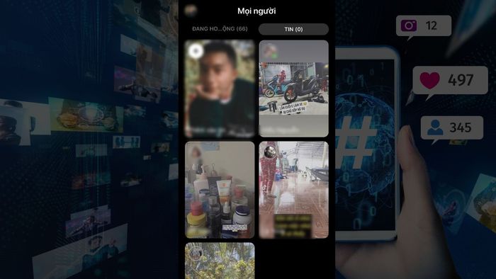 Hướng dẫn bật lại tin story của người khác trên Messenger bằng điện thoại – bước 3