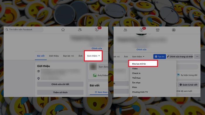 Hướng dẫn bật lại tin story trên Messenger từ máy tính – bước 1