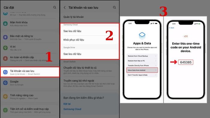 Cách chuyển dữ liệu danh bạ từ Android sang iPhone bằng Move to iOS: Bước 1