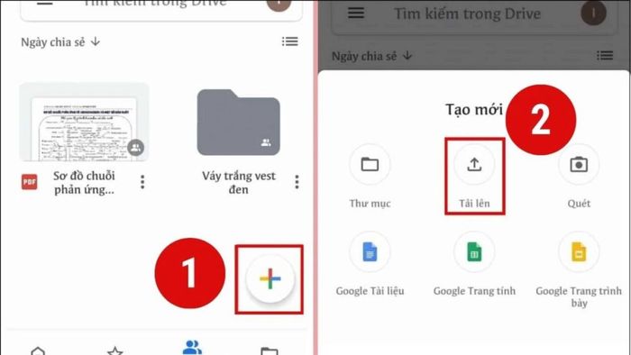 Chuyển đổi hình ảnh từ Android sang iPhone với Google Drive - Bước 2