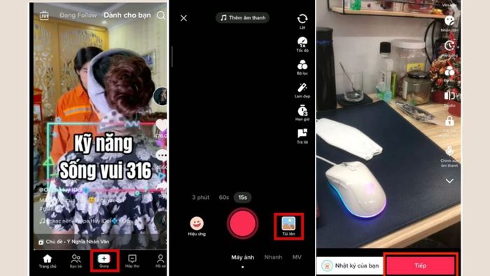 Hướng dẫn cách thêm link sản phẩm vào video TikTok, bước 1