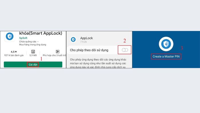 Hướng dẫn khóa ứng dụng trên điện thoại Samsung bằng ứng dụng bên thứ ba - Bước 1