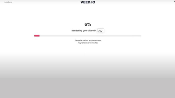 Cách sử dụng VEED để xóa tiếng ồn bước 3