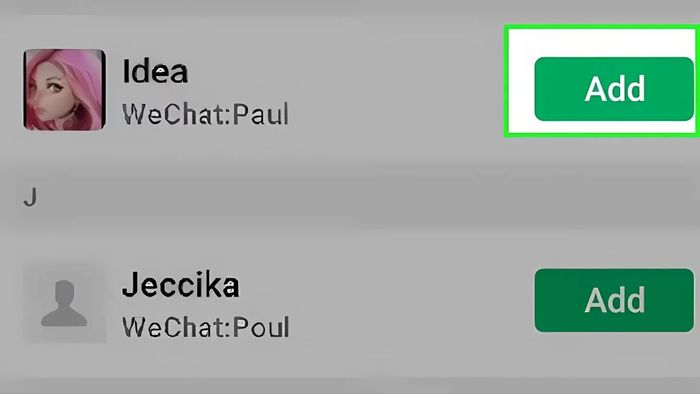 Hướng dẫn sử dụng Wechat để thêm bạn bè bước 3